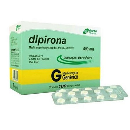 DIPIRONA 500 MG X 100 COMPRIMIDOS