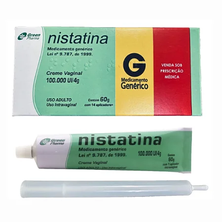 NISTATINA 60G - CREME VAGINAL