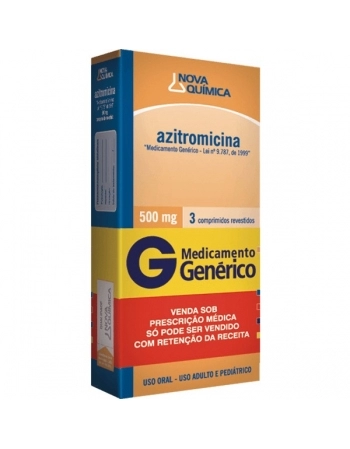AZITROMICINA 500 MG X 30 COMPRIMIDOS