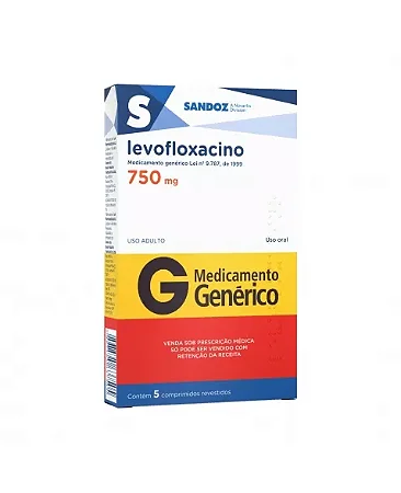 LEVOFLOXACINO 750 MG X 7 COMPRIMIDOS