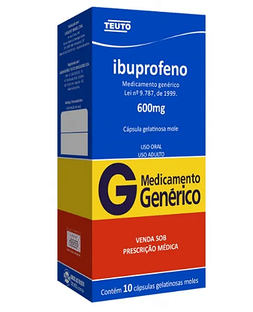 IBUPROFENO 600 MG X 10 CAPSULAS