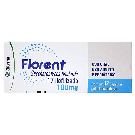 FLORENT 100 MG X 12 CAPSULAS