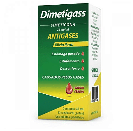 DIMETIGASS 75 MG/ML X 15 ML - SIMETICONA GOTAS