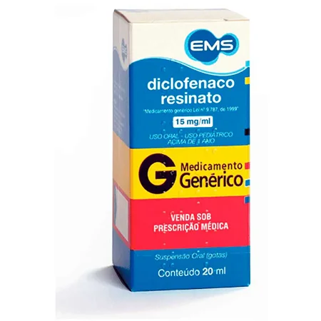 DICLOFENACO RESINATO 15 MG/ML X 20 ML - GOTAS