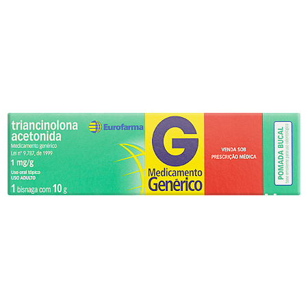 TRIANCINOLONA ACETONIDA - 1 MG/G - 10 G - POMADA