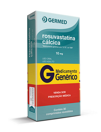 ROSUVASTATINA CALCICA 10 MG X 30 COMPRIMIDOS