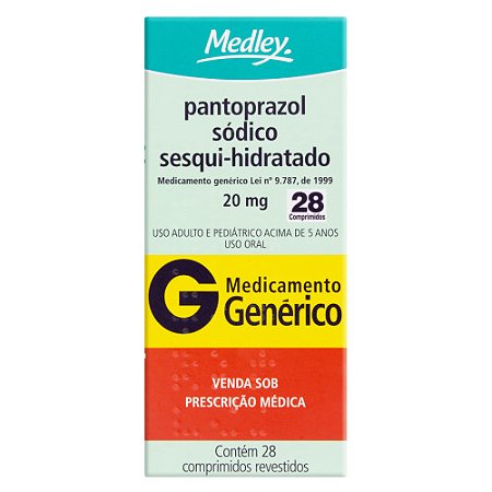 PANTOPRAZOL 20 MG X 28 COMPRIMIDOS