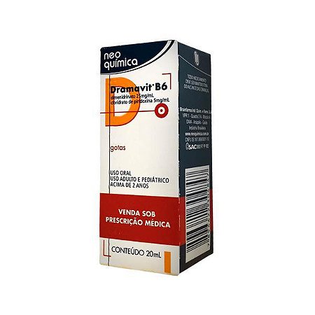 DRAMAVIT B6 - GOTAS X 20 ML
