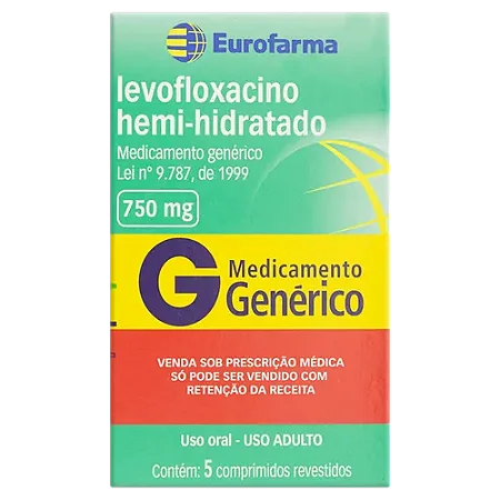 LEVOFLOXACINO 750 MG X 5 COMPRIMIDOS
