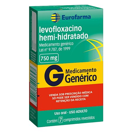 LEVOFLOXACINO 750 MG X 7 COMPRIMIDOS