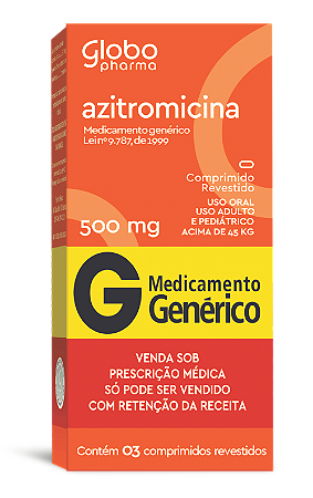 AZITROMICINA 500 MG X 3 COMPRIMIDOS