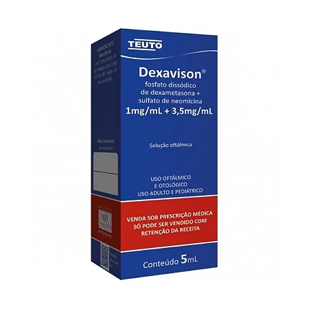 DEXAVISON  - 5 ML - SOLUÇAO OFTALMICA