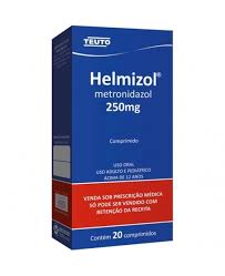HELMIZOL 250 MG C 20 COMPRIMIDOS - (METRONIDAZOL)