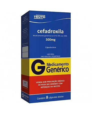 CEFADROXILA 500 MG X 8 CAPSULAS GELATINOSAS