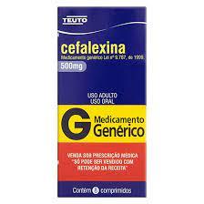 CEFALEXINA 500 MG X 8 COMPRIMIDOS