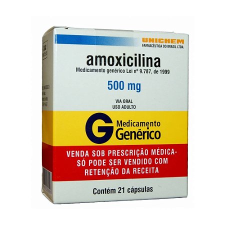 AMOXICILINA 500 MG X 21 CAPSULAS