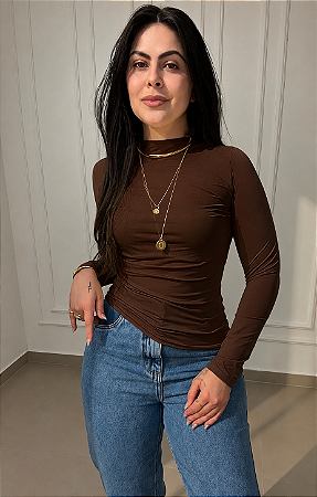 Blusa Isa Com Mangas