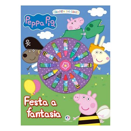 Desenho para colorir Peppa Pig : O balanço 11