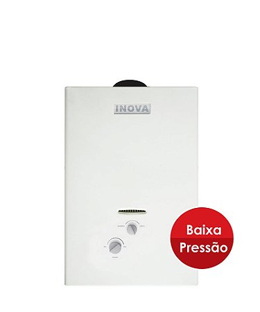 Aquecedor de Agua a Gás Mecanico IN-800BPGN Inova GN Branco
