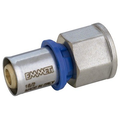 Conector Femea Prensar 20Mm X 3/4 Água, Emmeti