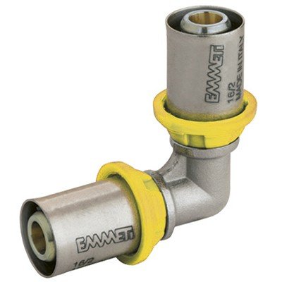 Cotovelo Para Gas 20X20 Multi Gás, Emmeti