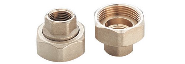 Par De Unioes Latao Para Bombas De Circulção 3/4X1.1/2 F, Em
