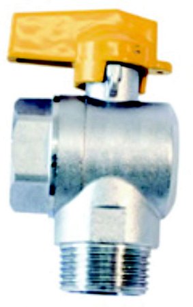 Registro Esfera Angular Para Gas 3/4"Mf, Emmeti