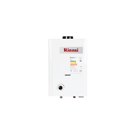 Aquecedor de Agua a Gás Mecânico 7L M07 BP Rinnai GLP Branco