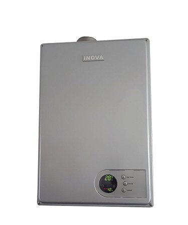 Aquecedor de Agua a Gás Eletrônico IN-230DGN_SILVER Inova GN