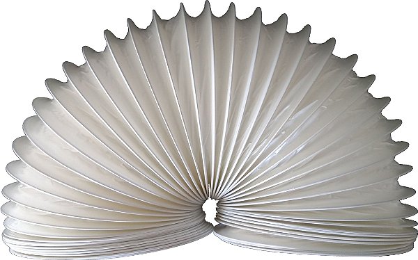 Duto Flexível PVC 5” p/ Ar Condicionado, Exaustor, Coifa 3m