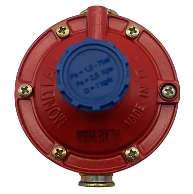 Regulador De Gás 2º Estagio 7Kg Ent 1/8 Sd 3/8  Formagas