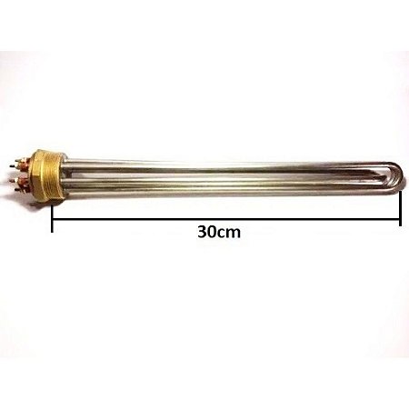 Resistencia Rosca 1 1/4 Com Bulbo KL 5.0kW 220/380V