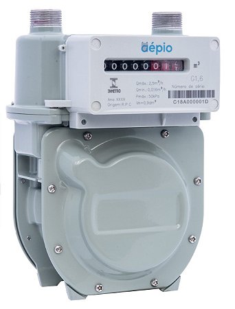 Medidor De Gas Volumétrico Aepio MEC G 2.5 CONEXAO 3/8 SAE