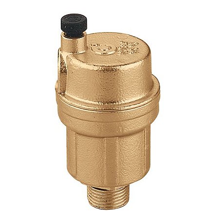 Valvula Elimininadora de Ar 1/2V Caleffi Dourado