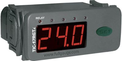 Termostato c/ Sensor TIC17-RGTi FullGauge Preto 115/230V