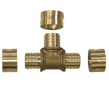 Te Reducao Lateral 32X32X25 Pex, Emmeti