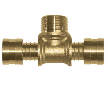 Te Rosca Central Macho 20X3/4" Pex, Emmeti