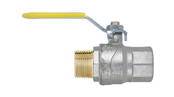 Registro Esfera Para Gas M X Femea Alavanca 1/2", Emmeti