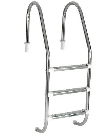 Escada Tradicional 1 1/2 03 Dg Inox Sodramar