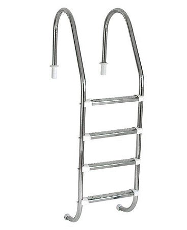 Escada Tradicional 1 1/2 04 Dg Inox Sodramar