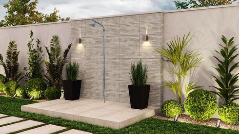 Chuveiro N/ Eletrico Inox 25X25 Cm C/ Cano 1/2 Sodramar