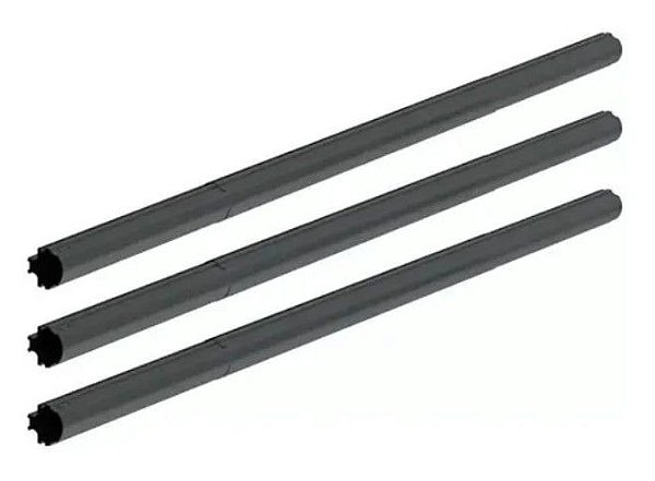 Tubo Aluminio(03 Tubos 1,75Mt) P/ Enrolador Plastic Sodramar