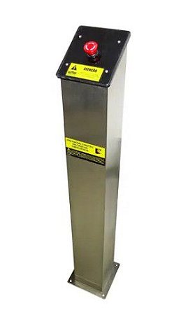 Torre Em Aco Inox Com Botao De Emergencia Sodramar