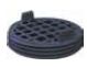 Fixador 3 Fios Gradinha 1 1/2 Abs Prata Sodramar