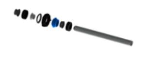 Conjunto Tubo Quartzo 55/95 W E Vedacoes Uvc Power Sodramar