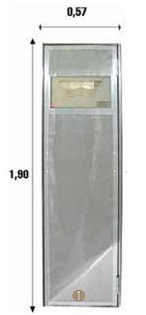 Porta Rev. Inox Sodramar