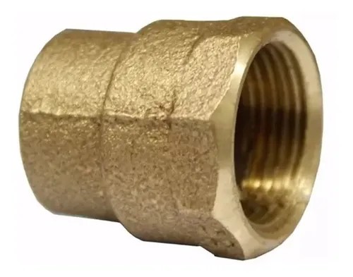 Conector Latão Fêmea Bronze Ramo B 54 RF 2"