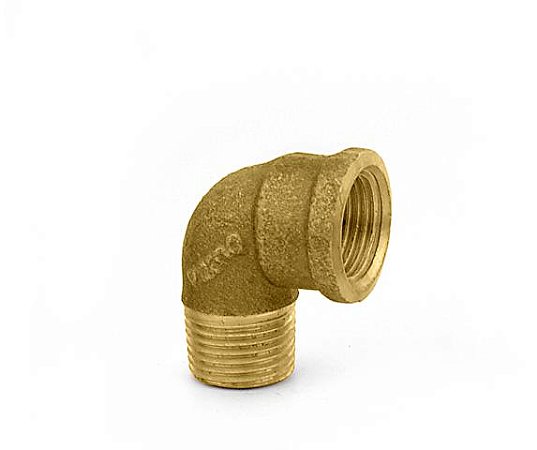 Cotovelo Latão Bronze Ramo RM 1" RF 1"