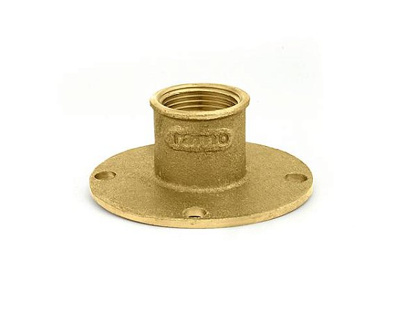 Luva com Flange Bronze Ramo RF 3/4"  3/4"