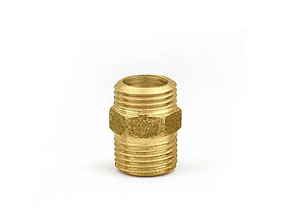 Niple Duplo Latão NPT ESP. Bronze Ramo RM 3/4" RM 3/4"